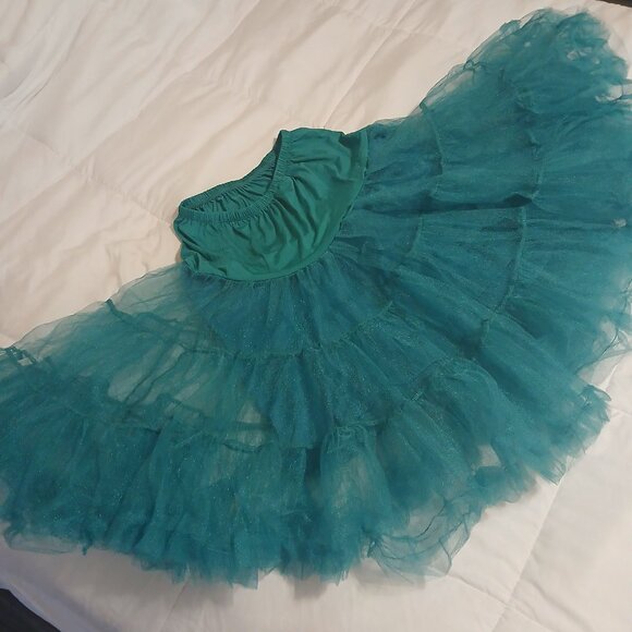 Lindy Bop Other - Lindy Bop Dark Teal Pinup Rockabilly Petticoat